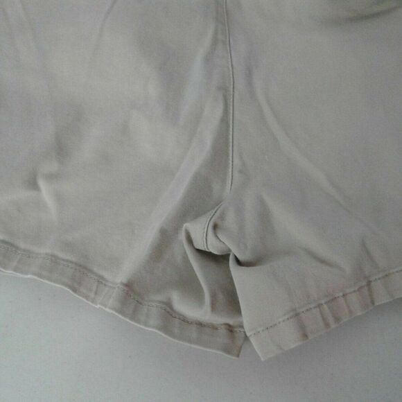 CREST JEANS Stretchy Tan Shorts Vented Sides 11 - Picture 8 of 8